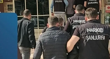 Şanlıurfa'da uyuşturucu operasyonu: 7 Şüpheli Tutuklandı!