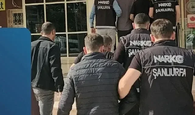 Şanlıurfa'da uyuşturucu operasyonu: 7 Şüpheli Tutuklandı!