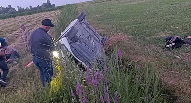 Trafik kazası, yaralılar var