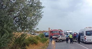 Yağış sonrası kaygan zeminde zincirleme kaza: 9 yaralı