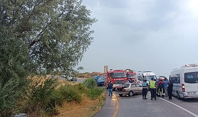 Yağış sonrası kaygan zeminde zincirleme kaza: 9 yaralı