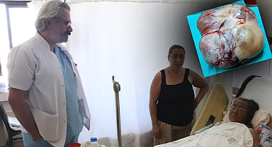 Ameliyattan korkup kaçtı, vücudundan 15 kiloluk dev kitle çıktı
