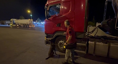 ‘Barbara’ 46 kilogram esrarı buldu