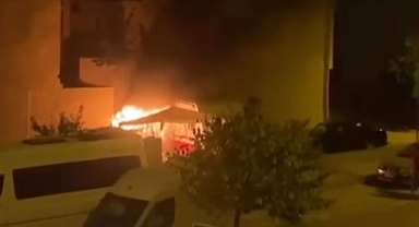 Bursa'da tostçu alevlere teslim oldu