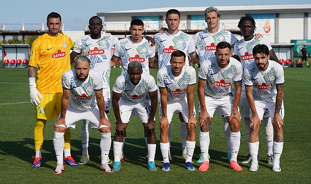 Çaykur Rizespor ile Başakşehir 19. randevuda