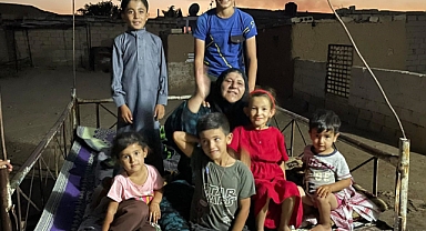 Ceylanpınar'da adı Suriye olan kadın, Suriye’deki çocuklarına kavuştu