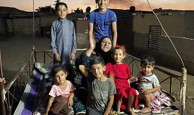 Ceylanpınar'da adı Suriye olan kadın, Suriye’deki çocuklarına kavuştu