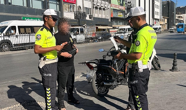 Gaziantep’te 93 motosiklet sürücüsüne 187 bin TL ceza