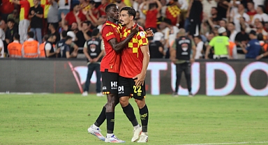 Göztepe’nin yeni transferlerinden skor katkısı