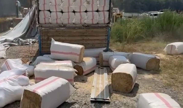 Saman balyaları arasında uyuşturucu sevkiyatı: 4 tutuklama