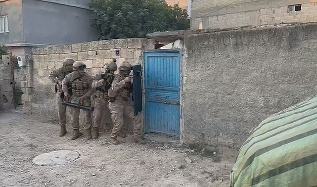 Şanlıurfa merkezli 5 ilde terör operasyonu: 10 gözaltı