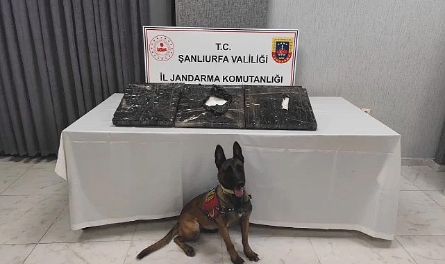 Şanlıurfa'nın o ilçesinde 27 kilo uyuşturucu ele geçirildi