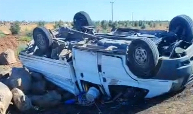 Suruç ölüm yolunda kaza! Yaralılar var