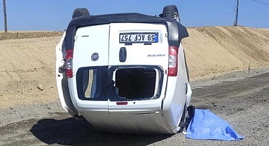 Takla atan araçta hayatını kaybetti