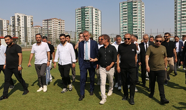 TFF Başkanı Hacıosmanoğlu, Amedspor tesislerini ziyaret etti