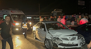 Zincirleme kaza 4 kişi yaralandı