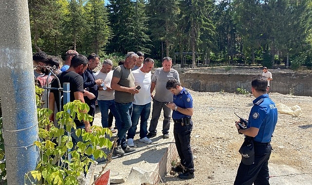 İşçiler ve müteahhit arasında çıkan kavgada kan aktı