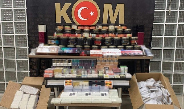 Kaçak sigara operasyonu: 3 Gözaltı