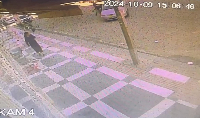 Birecik'te motosiklet sürücüsünün ağır yaralandığı kaza kamerada!
