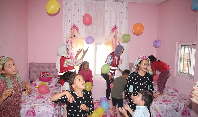 Ceylanpınar'da hayırseverler yetim çocukların yüzünü güldürdü