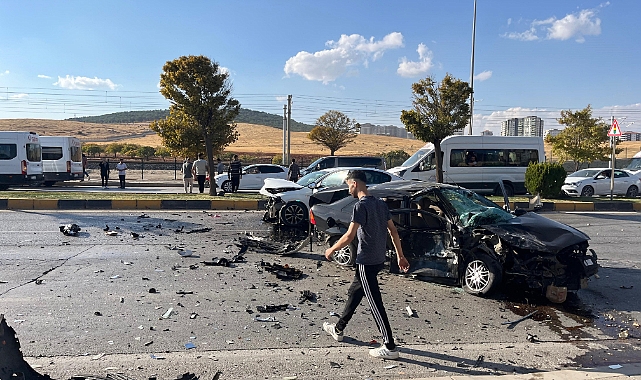 Gaziantep'te zincirleme trafik kazası: 3 yaralı