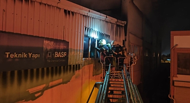 Kahramanmaraş'ta tekstil fabrikasında yangın