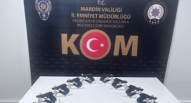 Mardin'de uyuşturucu ve silah kaçakçılığı operasyonu: 2 kişi tutuklandı