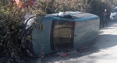 Mersin'de rafik kazası: 1 yaralı