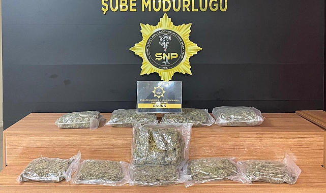 Şanlıurfa'da 28 kilo uyuşturucu ele geçirildi! 6 gözaltı