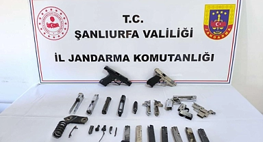 Şanlıurfa'da silah kaçakçılığı operasyonu: 2 gözaltı