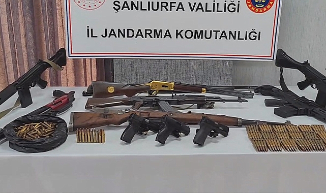 Şanlıurfa'da silah kaçakçılığı operasyonu: 7 Gözaltı