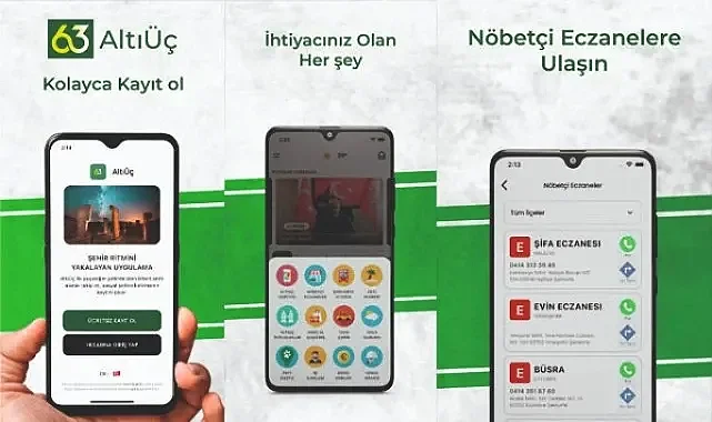 Şanlıurfa'ya özel yerli ve milli uygulama: "Altı Üç"