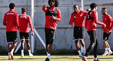 Sivasspor, Çaykur Rizespor maçı hazırlıklarını sürdürdü