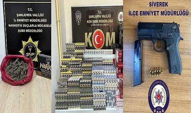 Siverek'te 2 haftalık denetimler açıklandı!