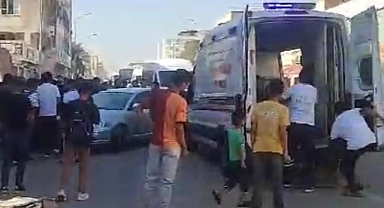 Urfa'da çarptığı otomobilin camına ok gibi saplandı