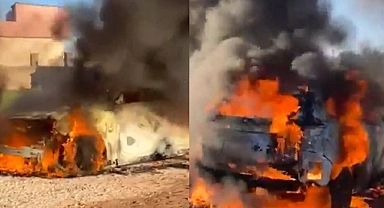 Urfa'da park halinde yanan Togg'la ilgili açıklama!