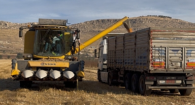 Urfalı biçerdöver operatörlerinin zorlu mesaisi sürüyor