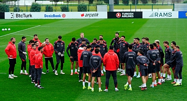 A Milli Takım, Galler maçının hazırlıklarını sürdürdü