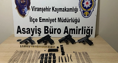 Asayiş Bürodan Viranşehir'de silah kaçakçılığı operasyonu!