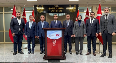 Bakan Kacır'dan Şanlıurfa Valiliğine ziyaret