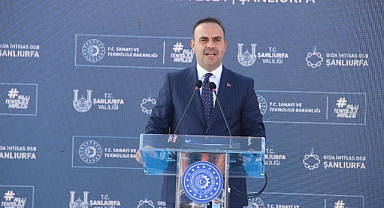 Bakan Kacır Şanlıurfa'da toplu açılış törenine katıldı