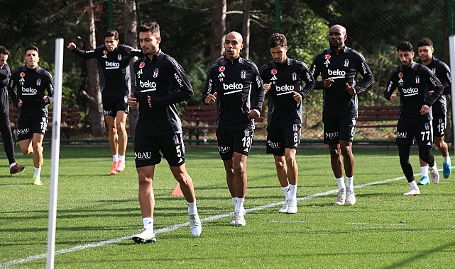 Beşiktaş, Malmö maçı hazırlıklarına başladı