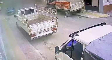 Çorum'daki patlama güvenlik kamerasına yansıdı