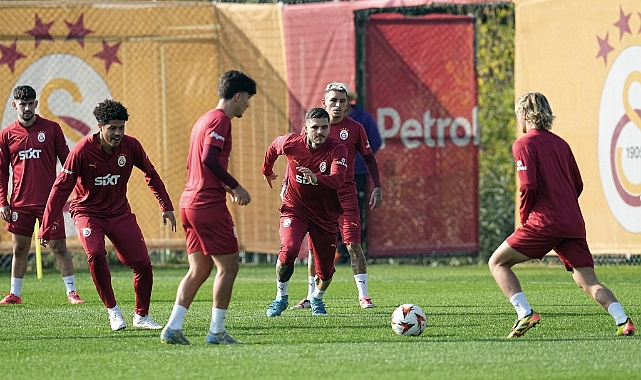 Galatasaray, Tottenham maçının hazırlıklarına devam etti