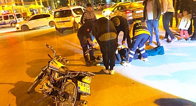 Konya'da otomobil ile motosiklet çarpıştı: 1 yaralı