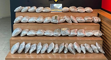 Şanlıurfa'da 29 kilogram skunk ele geçirildi!