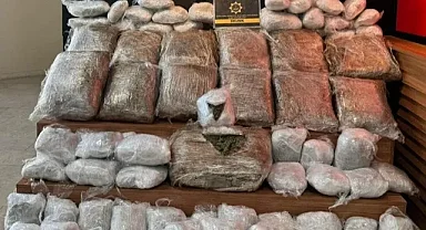 Şanlıurfa'da 76 kilo uyuşturucu ele geçirildi