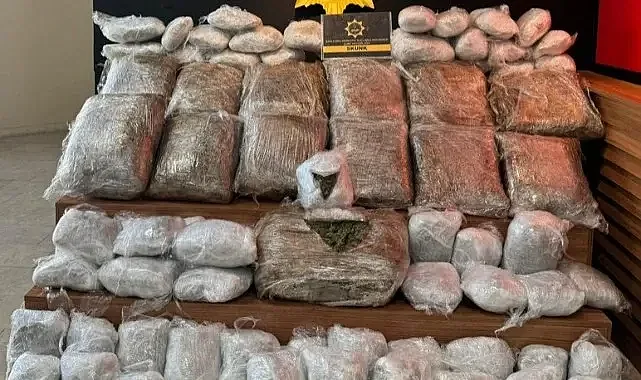 Şanlıurfa'da 76 kilo uyuşturucu ele geçirildi