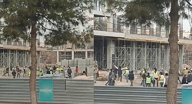 Şanlıurfa'da işçileri taşlarla birbirilerine saldırdı!