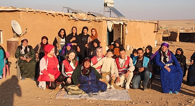 Şanlıurfa'da kuş uçmaz, kervan geçmez denilen bölgedeki öğrencilere öğretmenler ulaştı